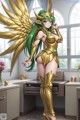 Hentai - The Golden Armor Adorns Her Fierce Beauty Set.1 20241222 Part 15